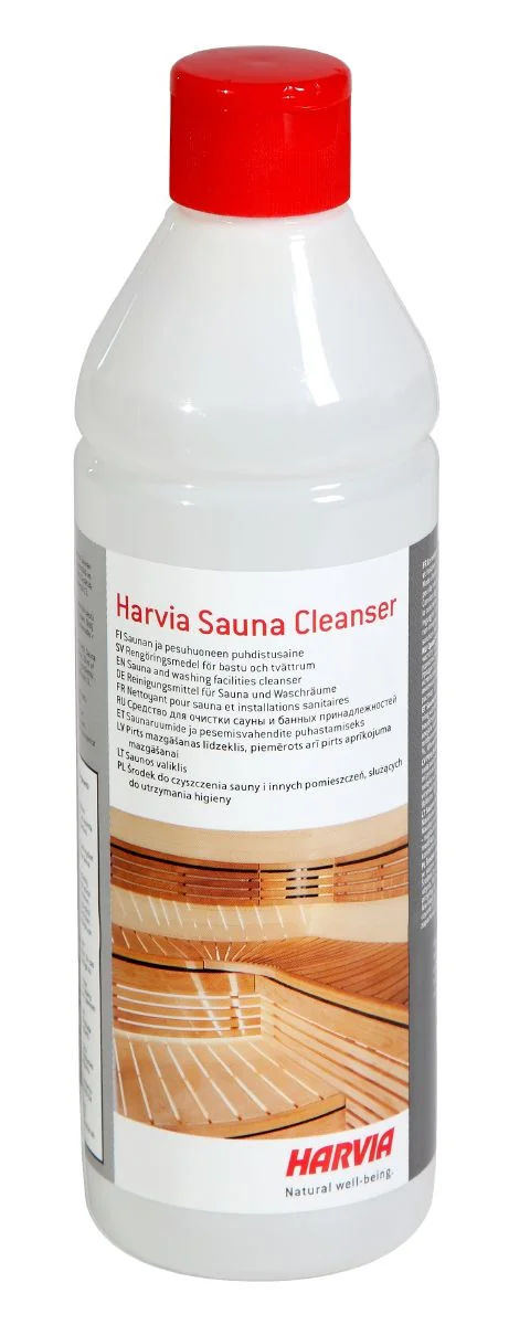 Harvia Sauna cleanser 500 ml Vedeldade bastuaggregat frilagd